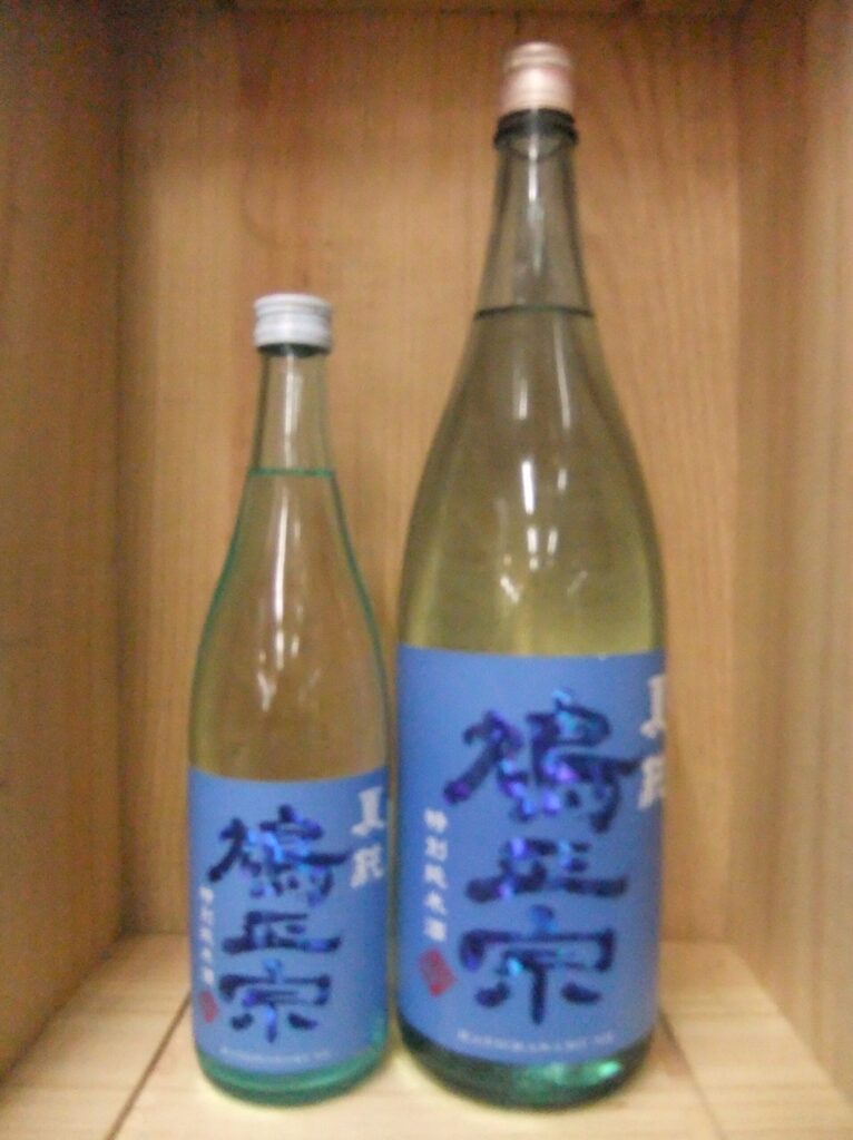 鳩正宗 夏純 特別純米 オーシャンブルー